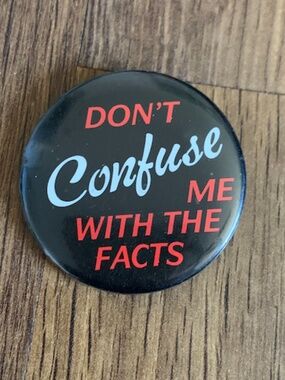 70's Don't Confuse Pin